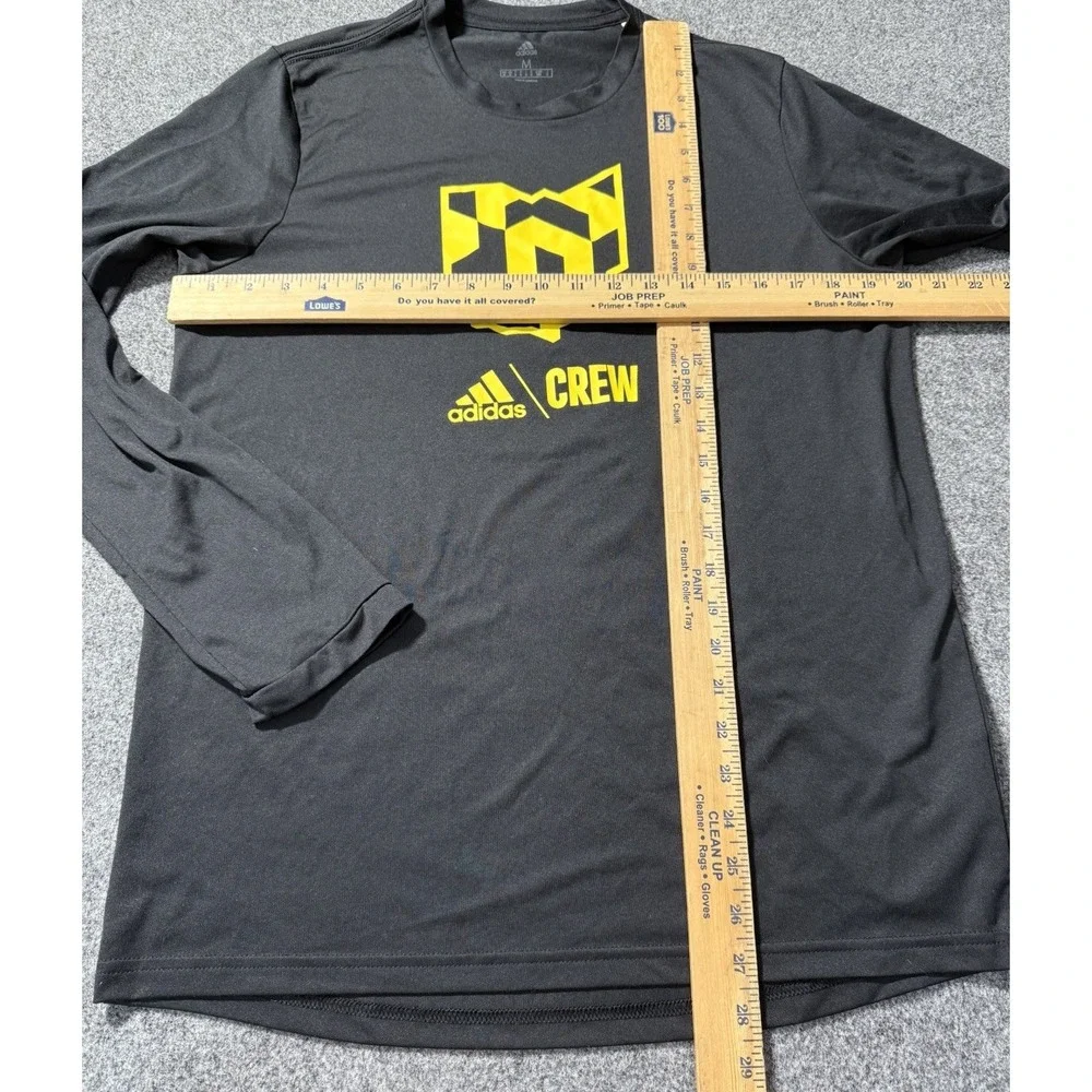Adidas Men's Columbus Crew Icon Long Sleeve T-Shirt‎ Size Medium Black